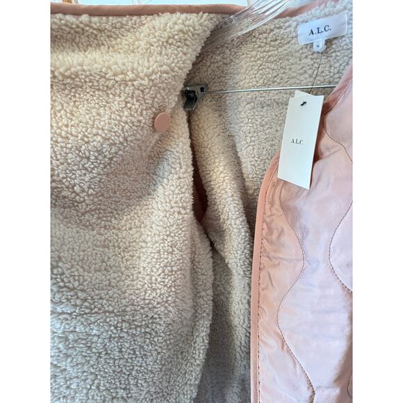 ALC Emory II Onion Quilted Faux Fur Lined Jacket NWT Size XL $495 MSRP - Picture 9 of 10